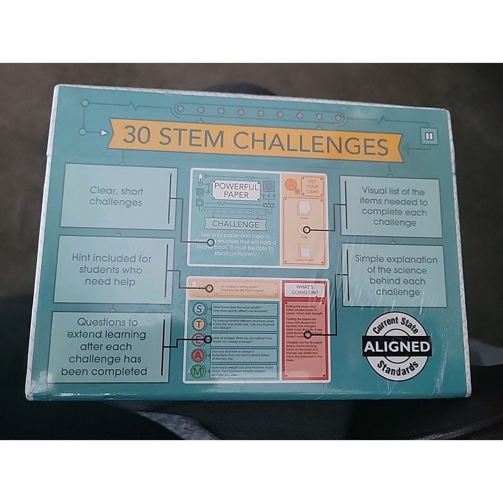STEM Challenges Learning Cards Grade 2-5 - Picture 2 of 4